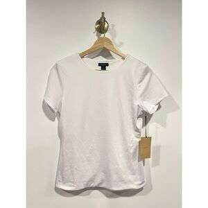 Halogen Double Lined White Tee